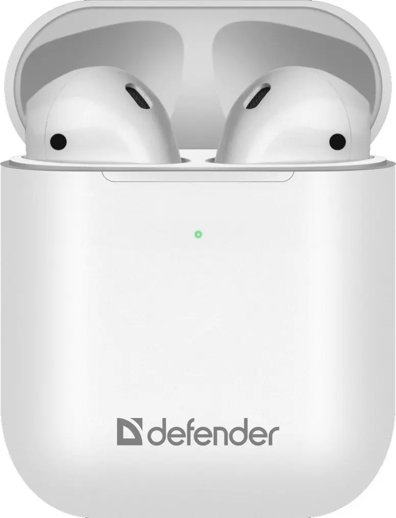 Наушники Defender Twins 631, белый