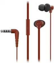 Наушники Panasonic RP-TCM130GER, красный на tehnoparc.md Наушники Panasonic RP-TCM130GER, красный