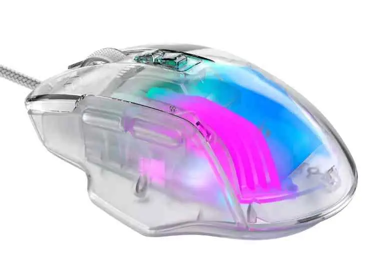 Мышка Havit MS1011SE, прозрачный
