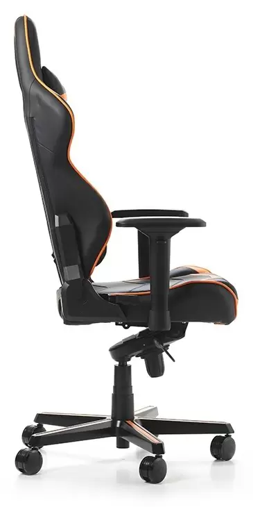 Компьютерное кресло DXRacer GC-R131-NO, черный/оранжевый