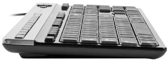 Клавиатура Natec Swordfish Slim, черный/серебристый