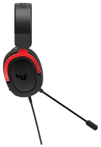 Căşti Asus TUF Gaming H3, negru/roșu