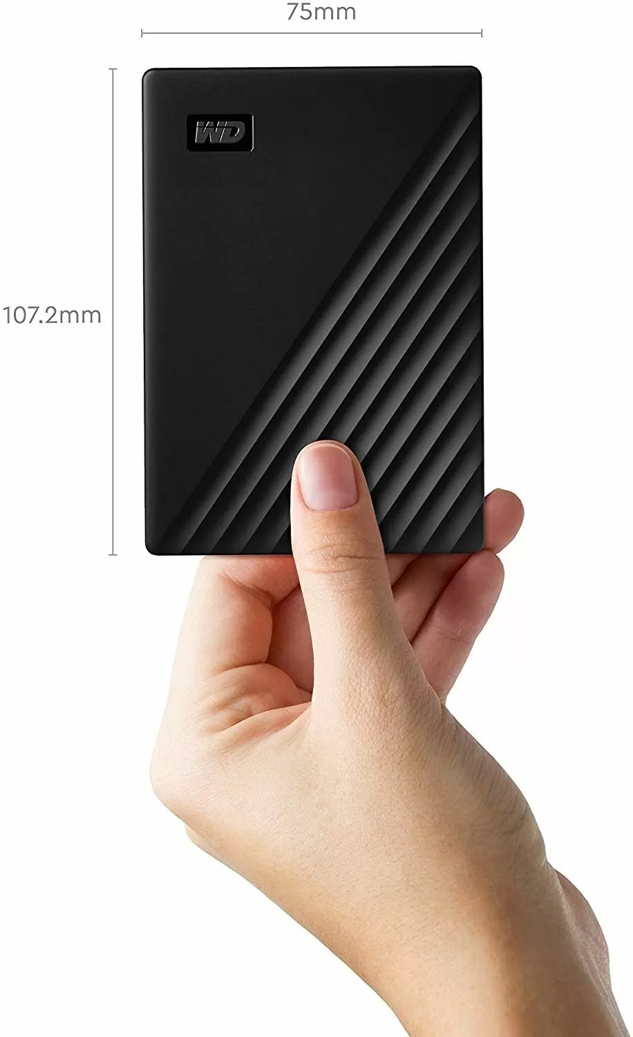 Внешний жесткий диск WD My Passport Ultra 2.5" 2TB, черный