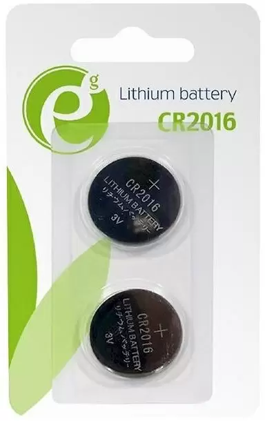 Батарейка Energenie CR2016, 2шт