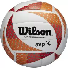 Мяч волейбольный Wilson AVP Style (WTH306202XB), белый/оранжевый