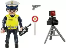 Set jucării Playmobil Police Officer with Speed Trap