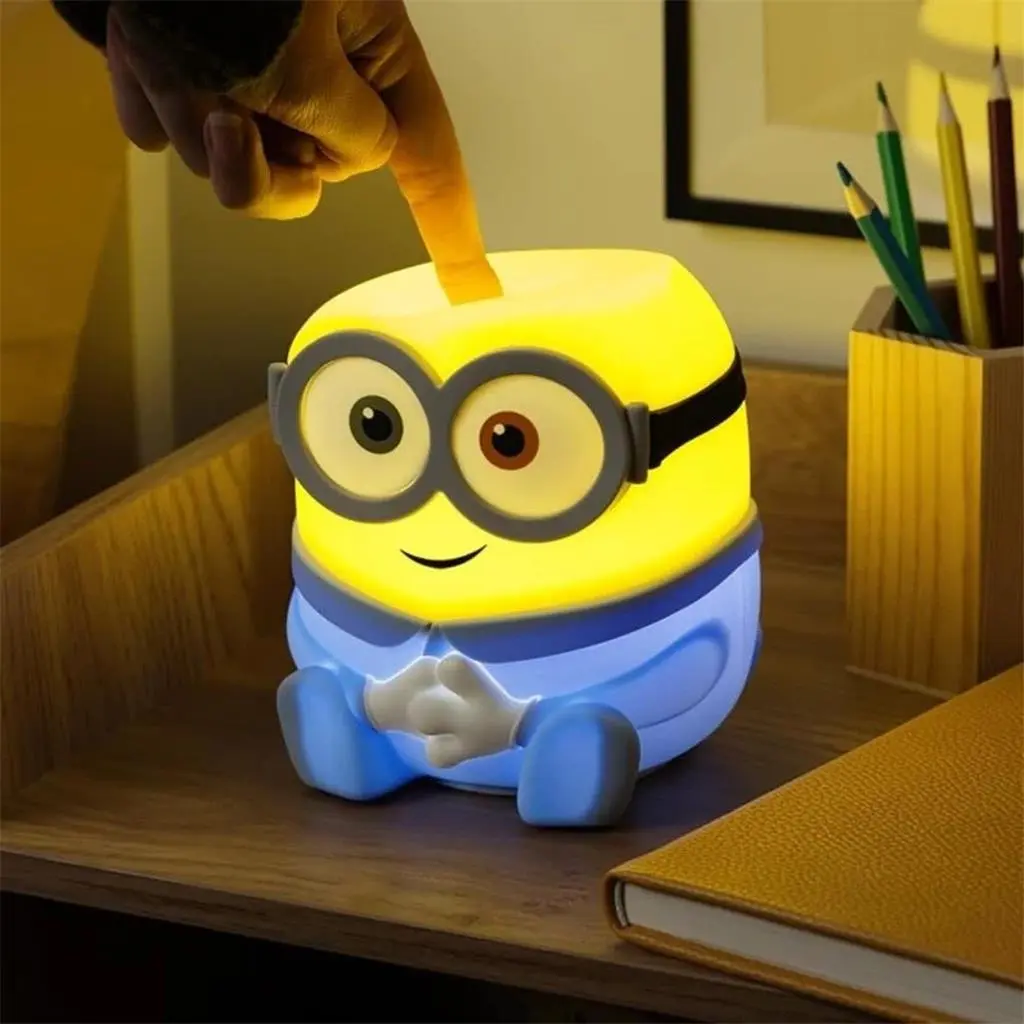 Lampă de veghe Paladone Bob SquishyGlo PP14467MN, albastru deschis/galben pe tehnoparc.md Lampă de veghe Paladone Bob SquishyGlo PP14467MN, albastru deschis/galben
