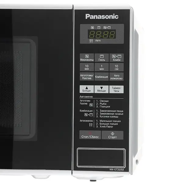 Микроволновая печь Panasonic NN-GT264MZPE, серебристый на tehnoparc.md Микроволновая печь Panasonic NN-GT264MZPE, серебристый