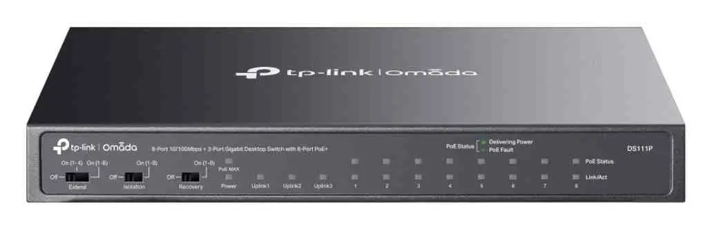 Switch TP-Link DS111P pe tehnoparc.md Switch TP-Link DS111P