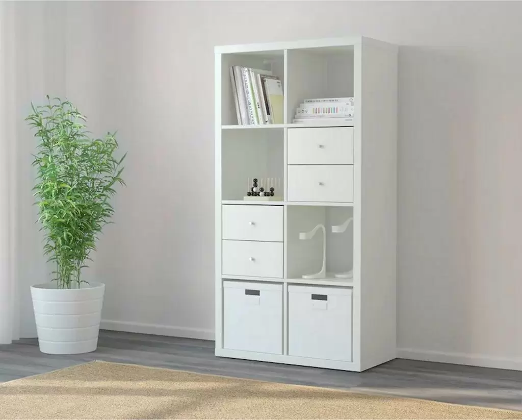 Стеллаж IKEA Kallax 77x147см, белый