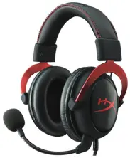 Наушники HyperX Cloud II, красный на tehnoparc.md Наушники HyperX Cloud II, красный