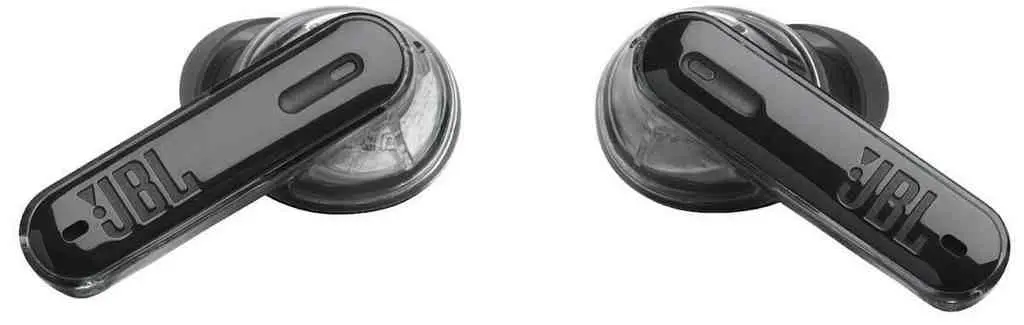Căşti JBL Tune Beam Ghost, negru