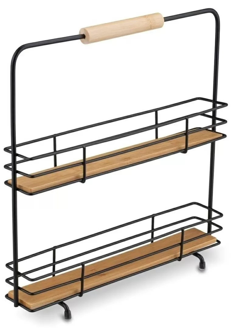 Rafturi din bambus Tadar Bamboo Shelves 31x7.5x31cm, bambus