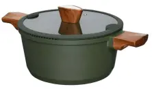 Кастрюля Resto 93703, зеленый