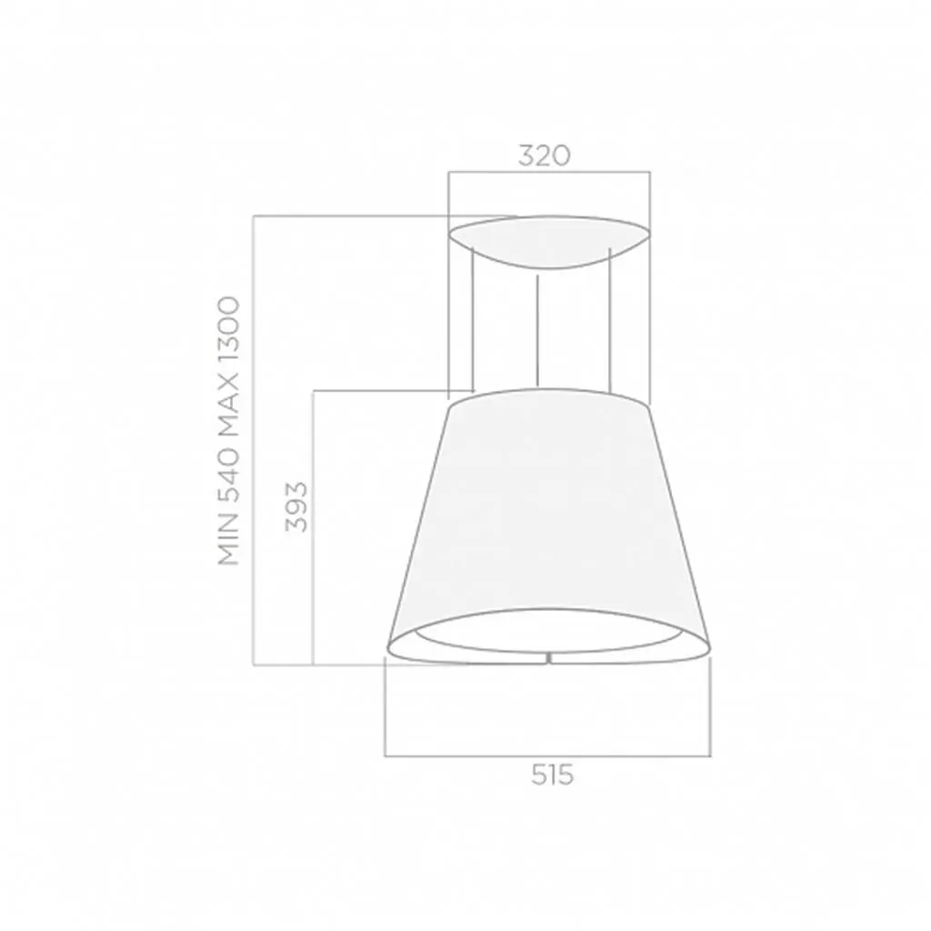 Hota Elica EASY BL/F/50, negru pe tehnoparc.md Hota Elica EASY BL/F/50, negru