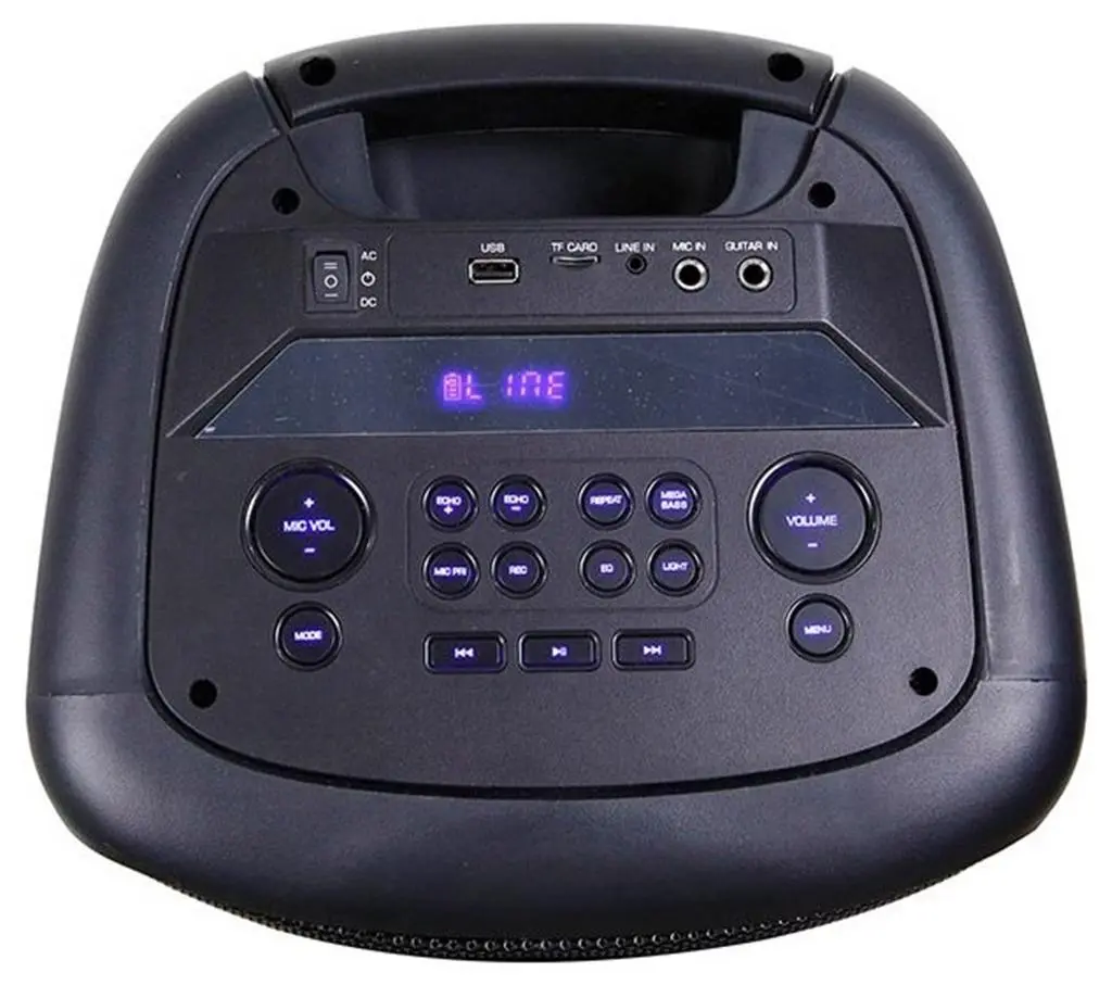 Портативная акустика Eden ED-1006 with 2 Wireless Microphones, черный