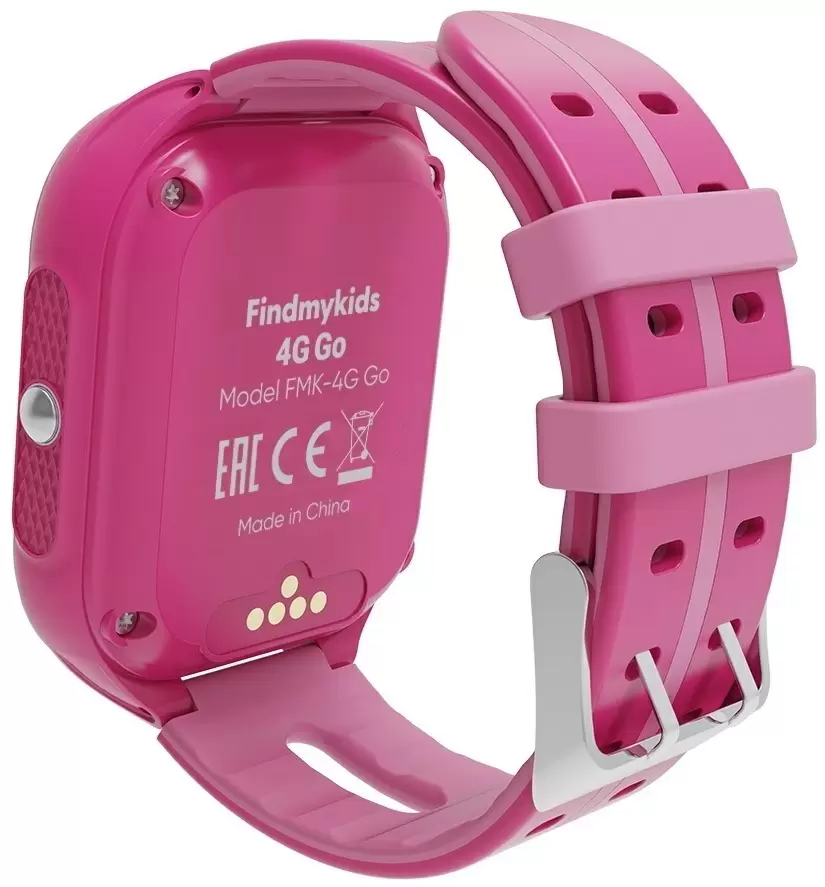 Детские часы Elari Findmykids Go 4G, розовый