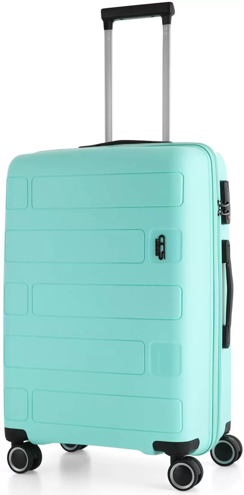 Комплект чемоданов CCS 5236 Set, зеленый