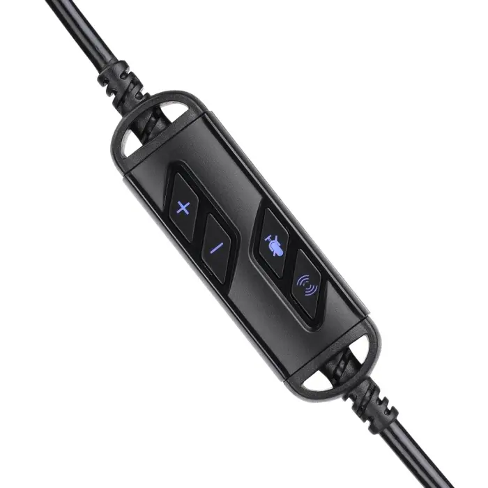 Căşti Marvo HG9018 Rainbow, negru