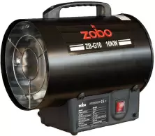 Generator de aer cald pe gaz ZOBO ZB-G10, negru