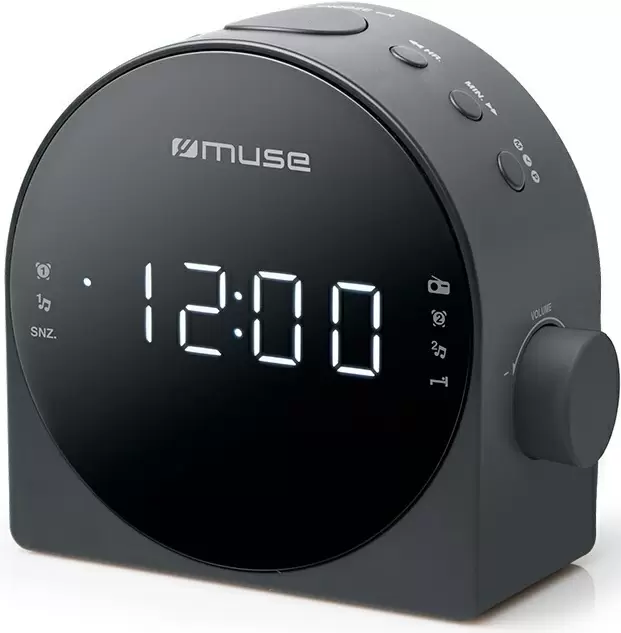 Радиочасы Muse M-185 CR, черный