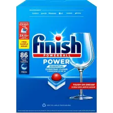 Средство для посудомоечных машин FINISH 86tab Essential Fresh 1253