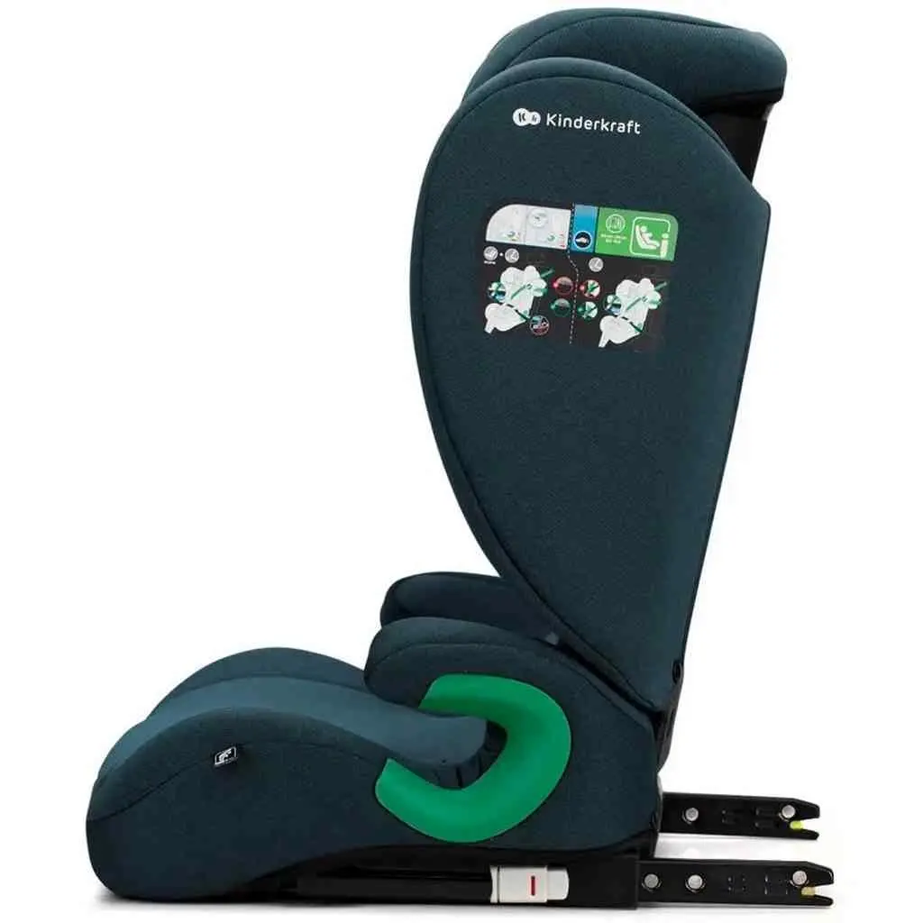 Детское автокресло KinderKraft Junior Fix 2 i-Size, синий