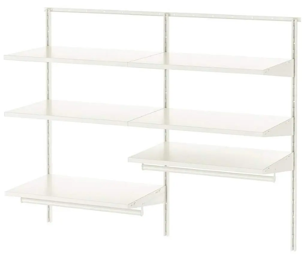 Sistem modular IKEA Boaxel 2 secțiuni 125x40x101cm, alb pe tehnoparc.md Sistem modular IKEA Boaxel 2 secțiuni 125x40x101cm, alb