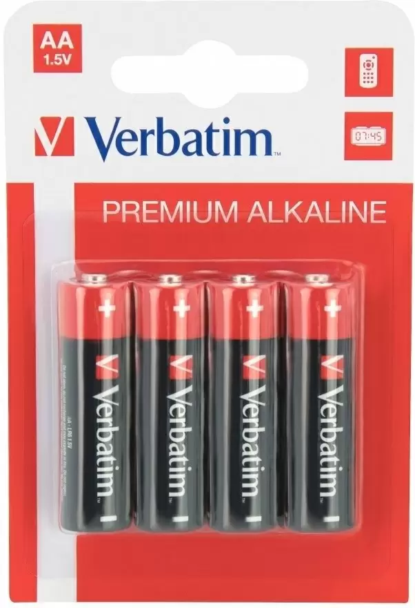 Батарейка Verbatim AA 49921, 4шт