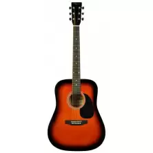 Акустическая гитара Flame FG 229-41 RDS, красный