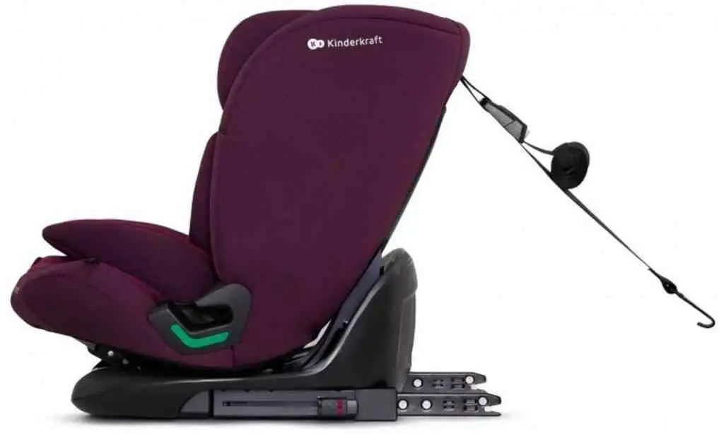 Детское автокресло KinderKraft Oneto 3 i-Size, бордовый