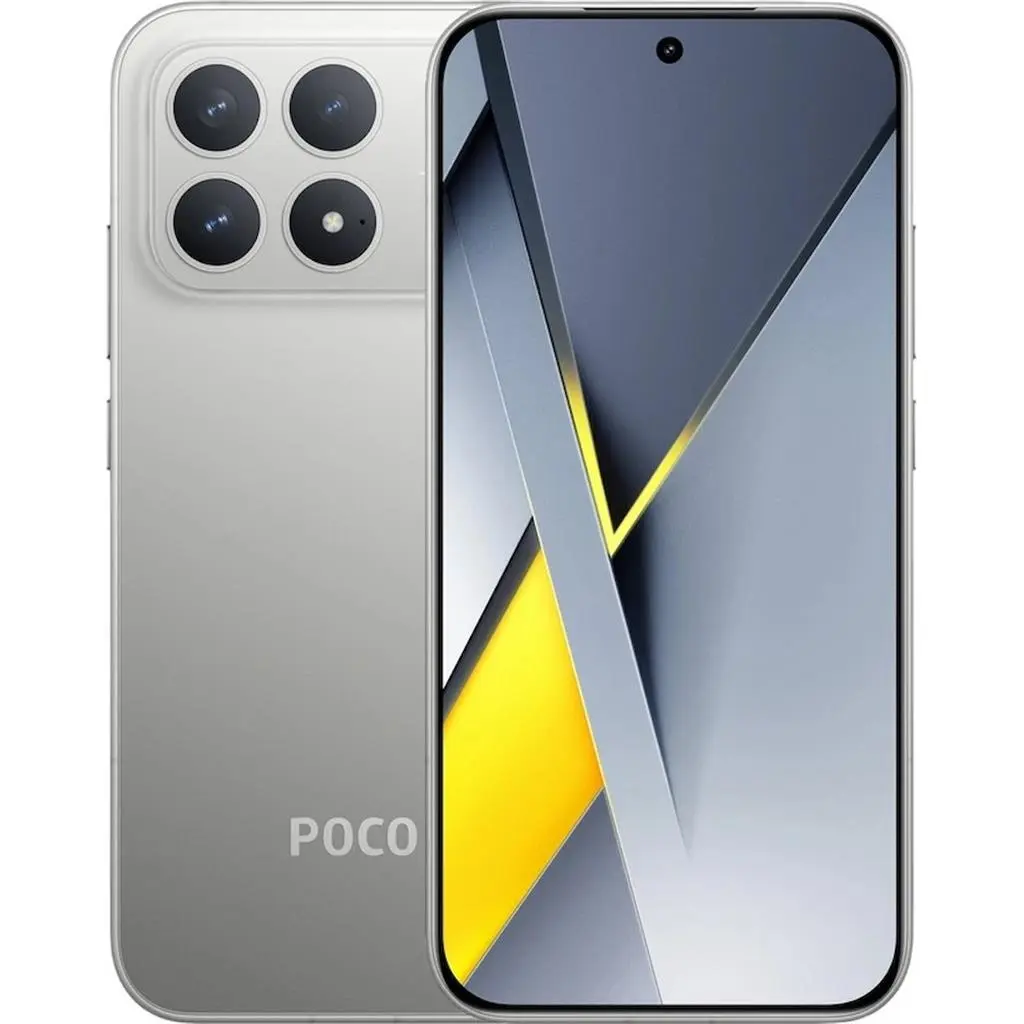 Смартфон Poco F8 Pro 12/256 GB, серебристый на tehnoparc.md Смартфон Poco F8 Pro 12/256 GB, серебристый
