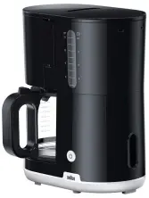 Cafetieră electrică Braun KF1100 BK, negru