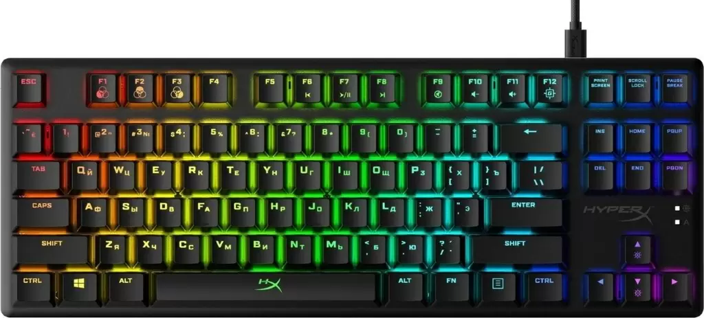 Tastatură HyperX Alloy Origins Core (HX-KB7RDX-RU), negru