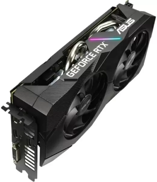 Видеокарта Asus GeForce RTX2060 6GB GDDR6 Dual EVO OC