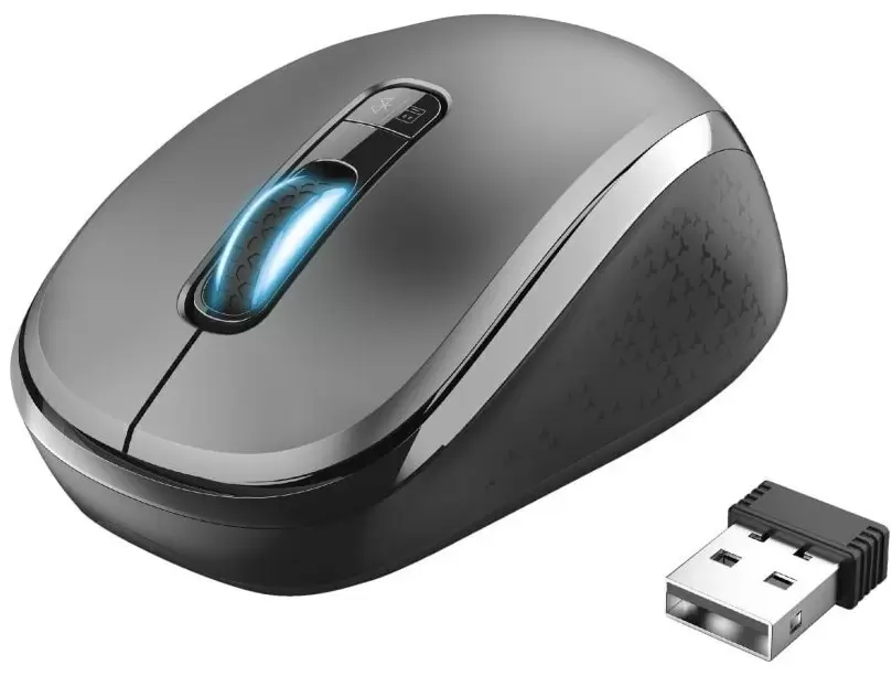 Mouse Trust Yvi Dual Mode, negru