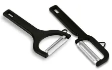 Curățător de legume Tadar 2pcs, negru pe tehnoparc.md Curățător de legume Tadar 2pcs, negru