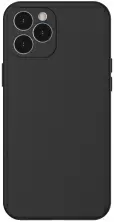 Husă de protecție Baseus Case Liquid Silicone Gel Protective iPhone 12 Pro, negru