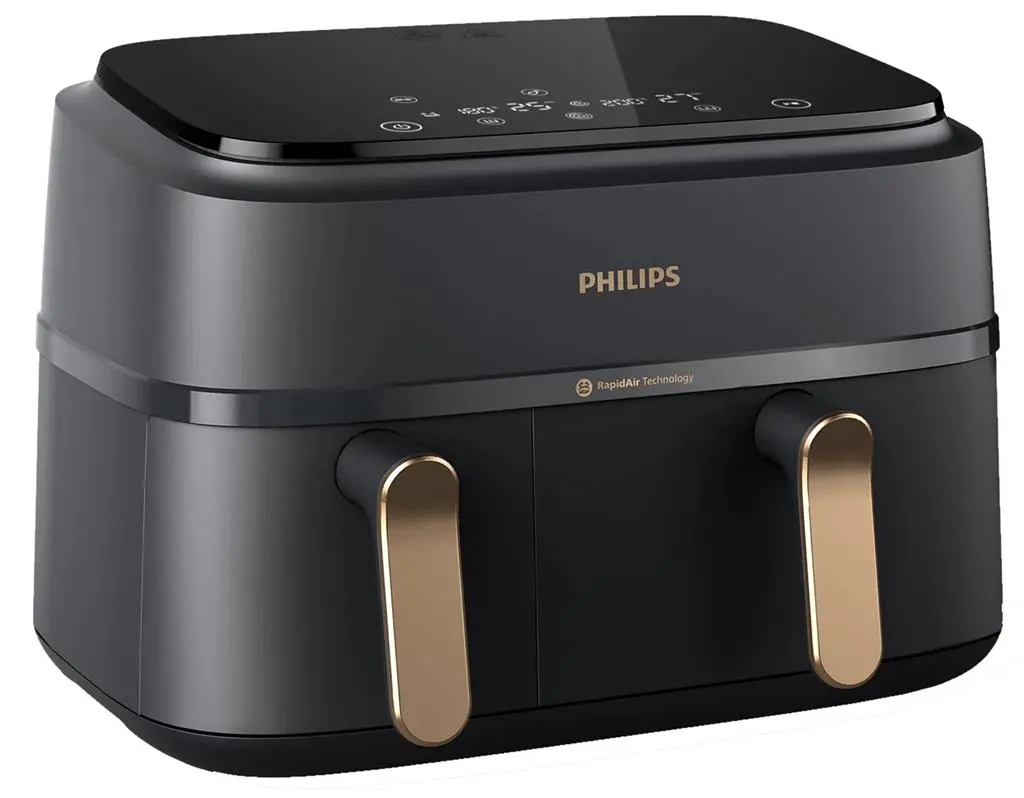 Аэрогриль Philips NA352/00, черный, черный