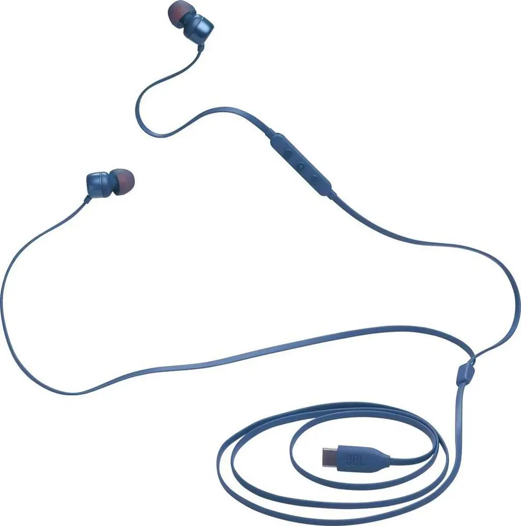 Наушники JBL Tune 310C, синий