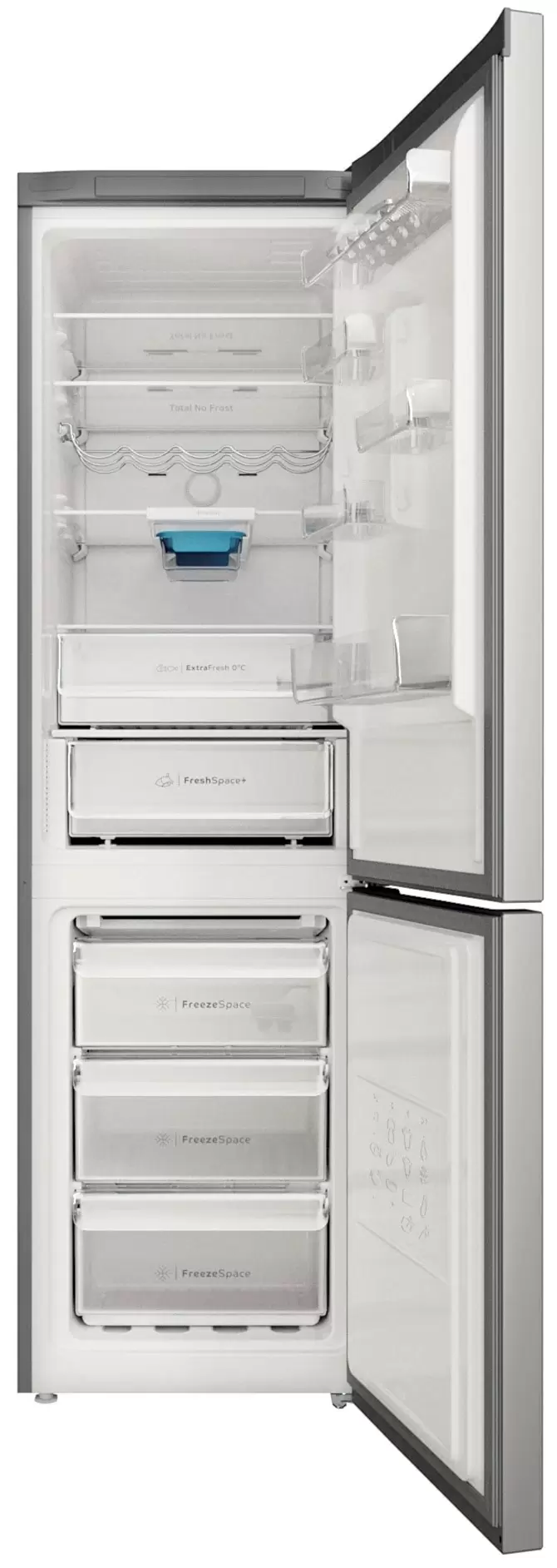 Холодильник Indesit INFC9 TO32X, нержавеющая сталь