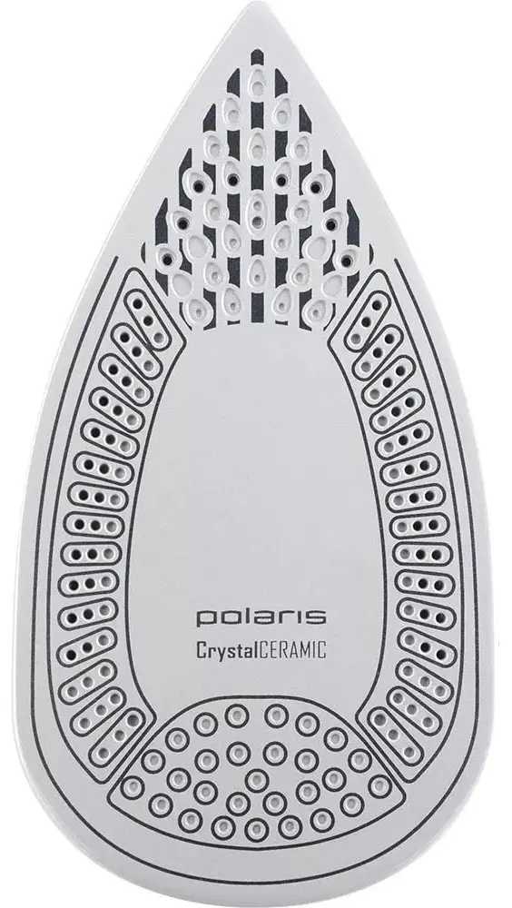 Утюг Polaris PIR2868K, белый/голубой
