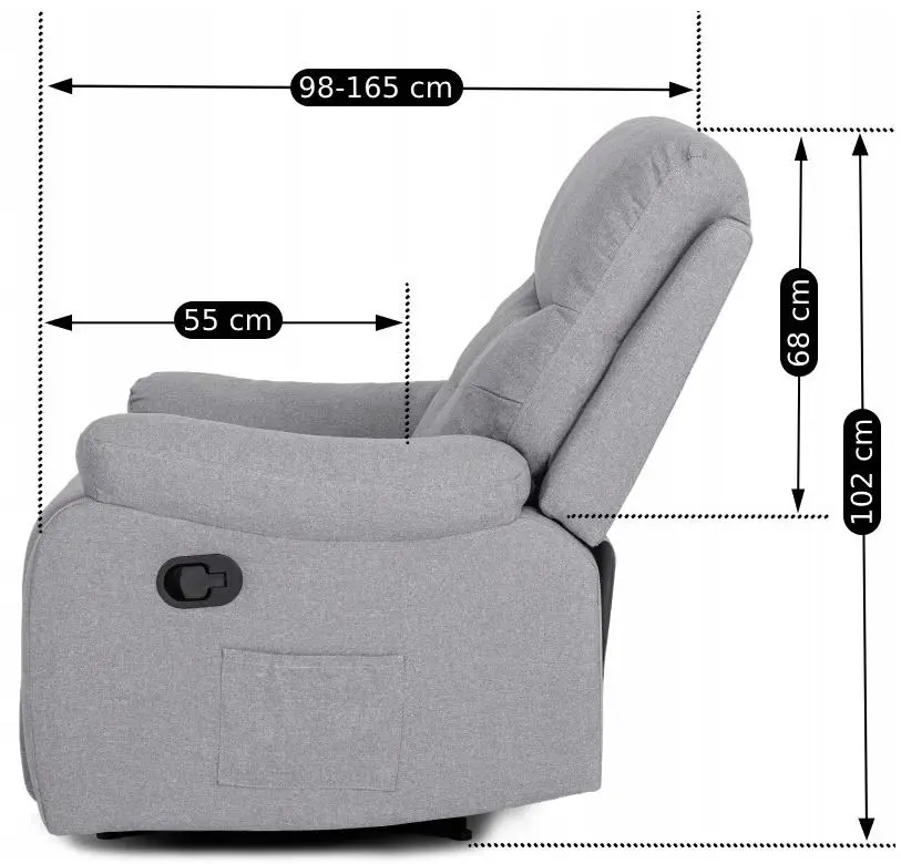 Кресло Mebel Elite Inter 2, серый
