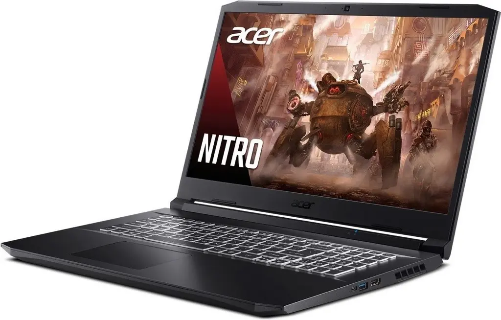 Laptop Acer Nitro AN517-41 (17.3"/FHD/Ryzen 5 5600H/8GB/512GB/GeForce RTX3060 6GB GDDR6), negru pe tehnoparc.md Laptop Acer Nitro AN517-41 (17.3"/FHD/Ryzen 5 5600H/8GB/512GB/GeForce RTX3060 6GB GDDR6), negru