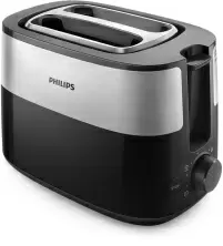 Prăjitor de pâine Philips HD2516/90, negru/inox