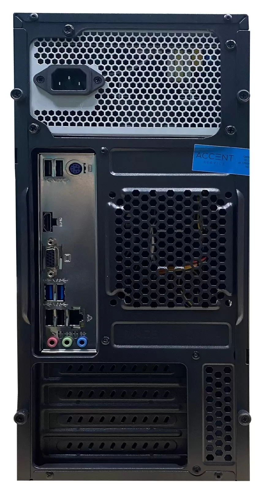 Системный блок Atol PC1027MP (Dual-Core G6400/8ГБ/128ГБ+500ГБ), черный