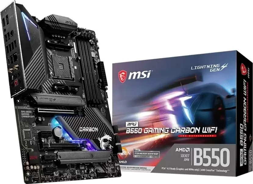 Материнская плата MSI MPG B550 Gaming Carbon Wi-Fi