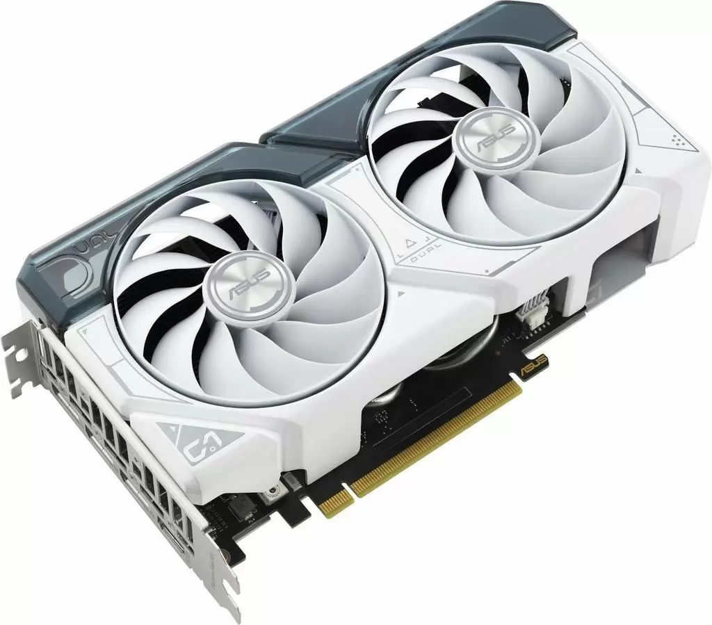 Видеокарта Asus GeForce RTX 4060 White OC Edition 8GB GDDR6