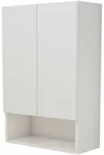 Шкаф навесной Haaus 2U 48x22x72см, белый/белый глянец