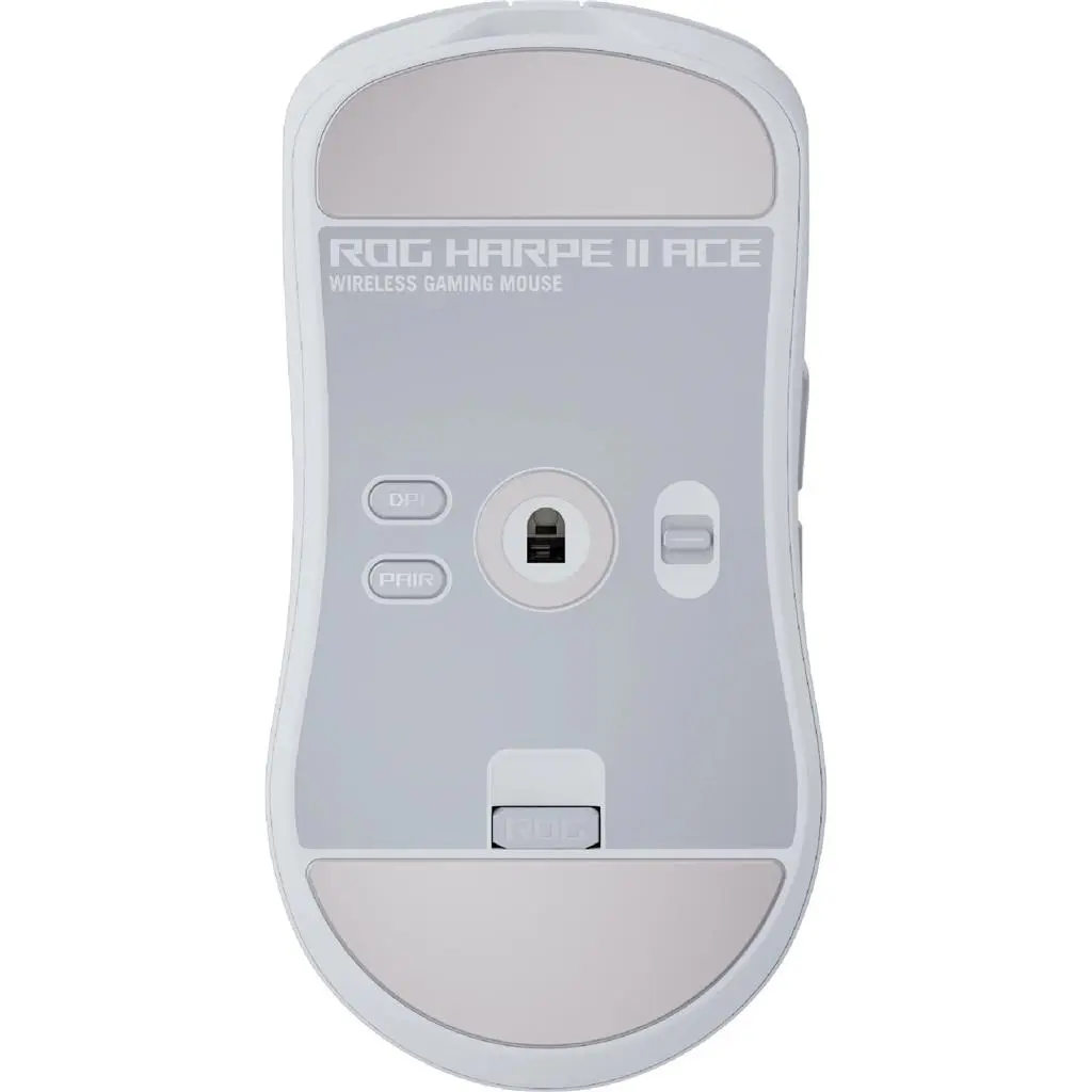 Mouse Asus ROG Harpe II Ace White, alb